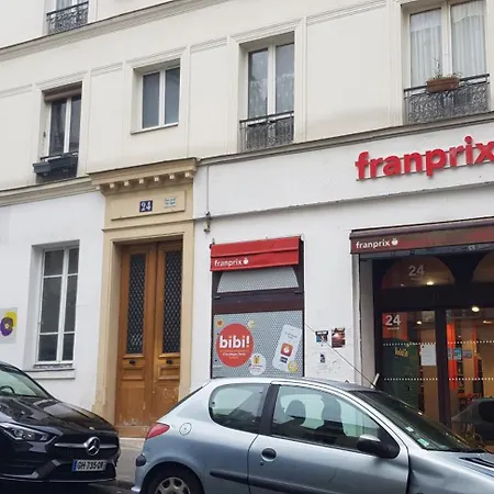Studio/f1 Aux Buttes Chaumont Apartment *