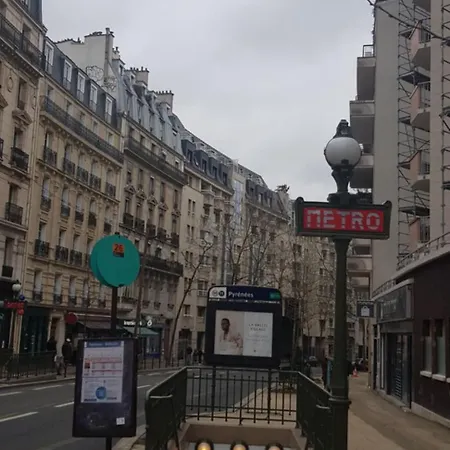 Studio/f1 Aux Buttes Chaumont Paris