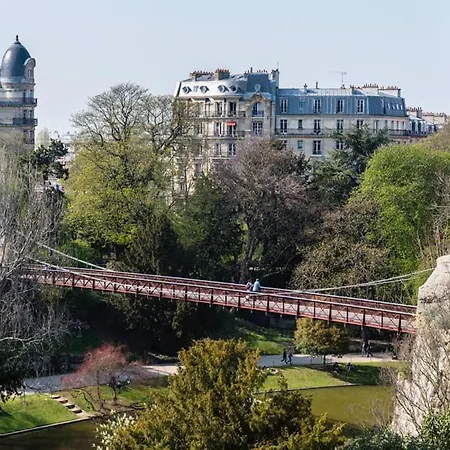 Апартаменты Studio/f1 Aux Buttes Chaumont